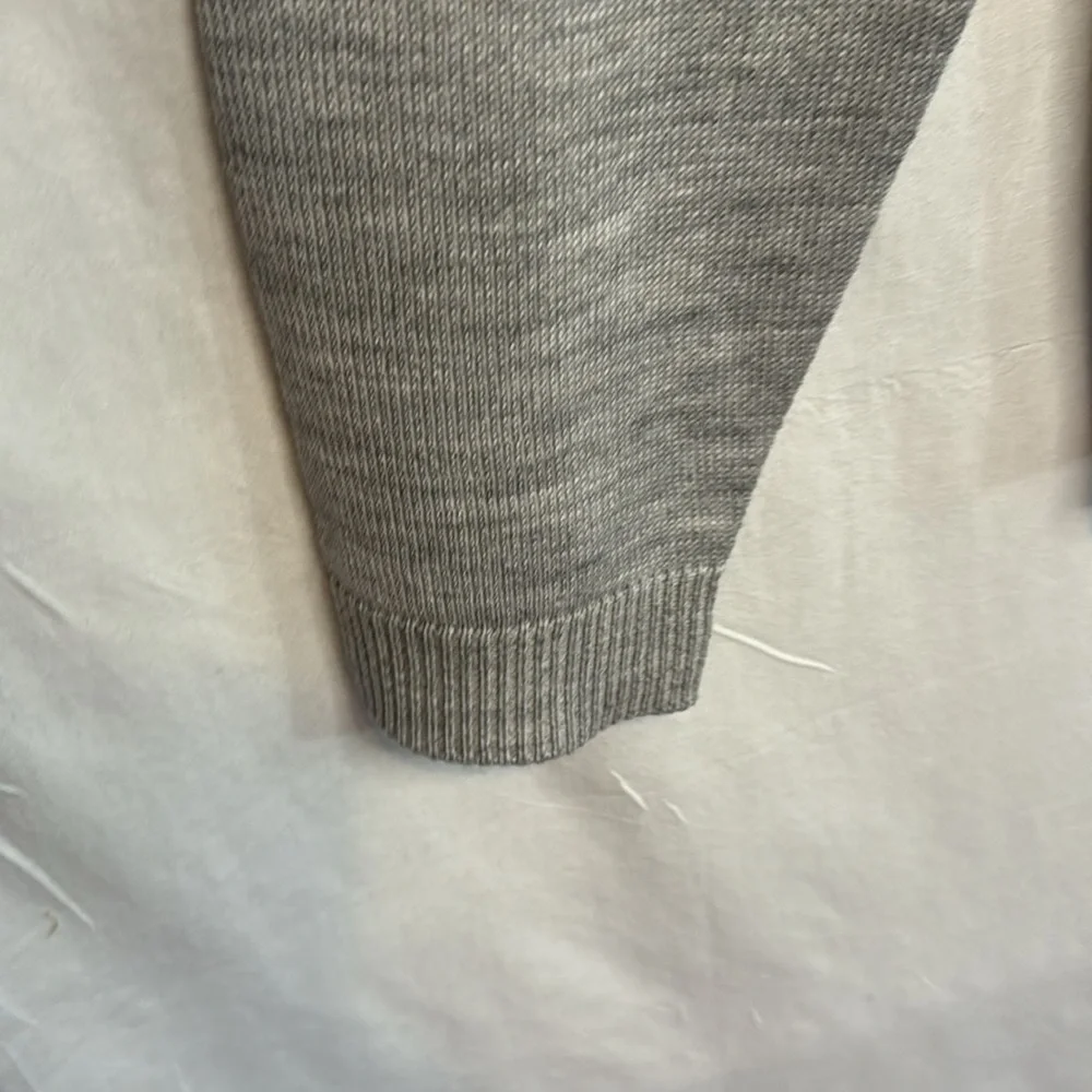 NWT Apartment 9 Men’s Green/Gray Merino Wool‎ Blend Crewneck Sweater in Size XL